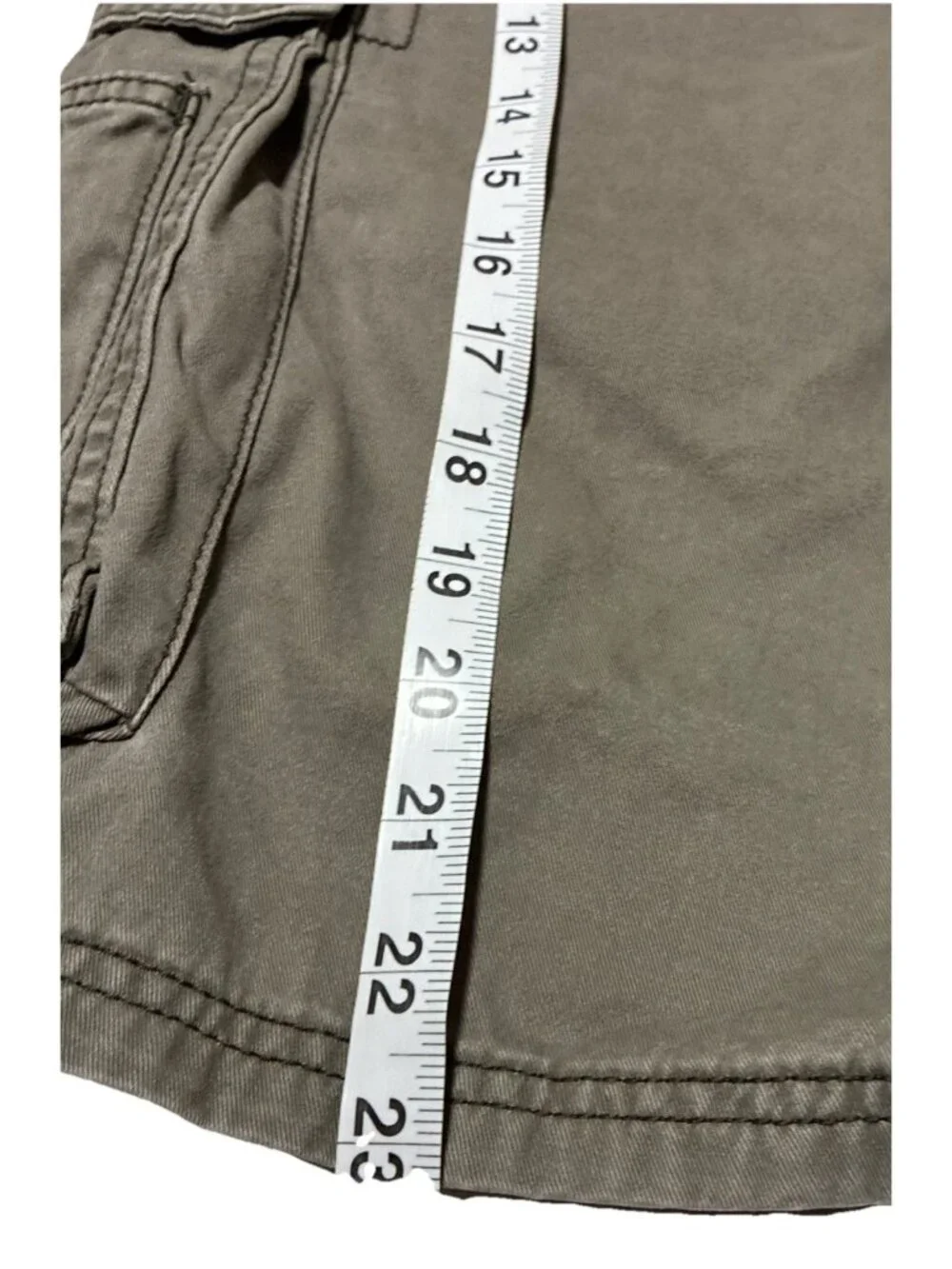 Lot of 2 Lee Men's Wyoming Cargo Shorts Size 38 Gray Vapor Cotton Utility Work